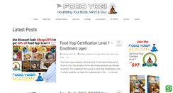 Desktop Screenshot of foodyogi.org